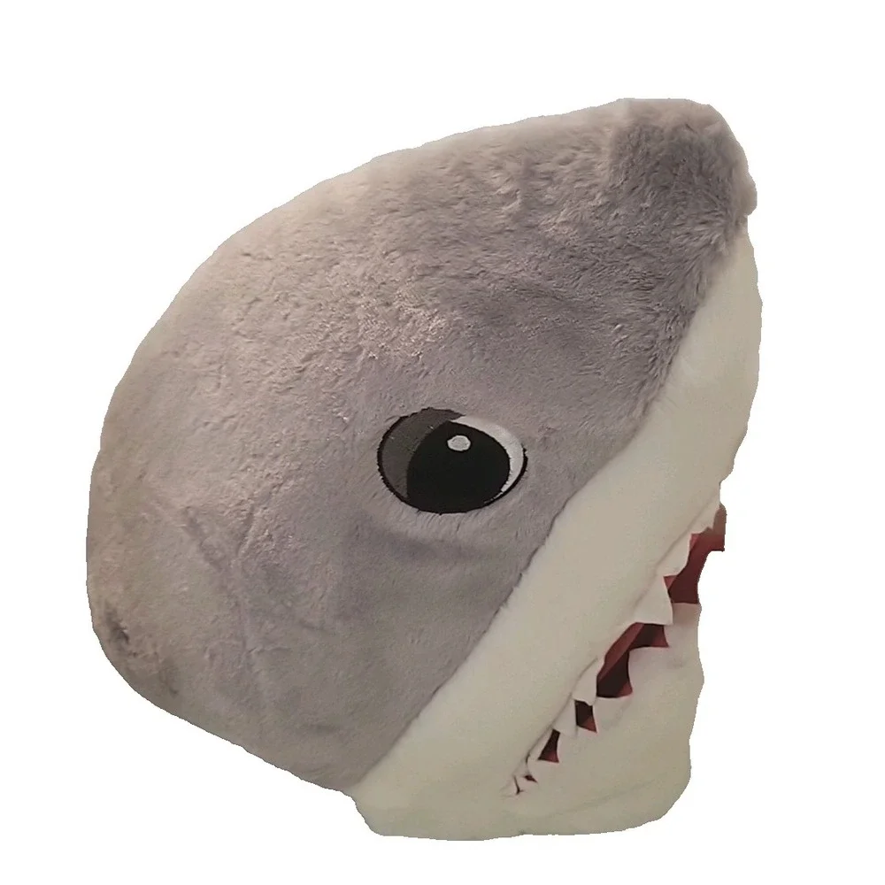 Dan Dee Plush Shark Head Halloween Costume Comicon Big Greeter Collectors Jaws